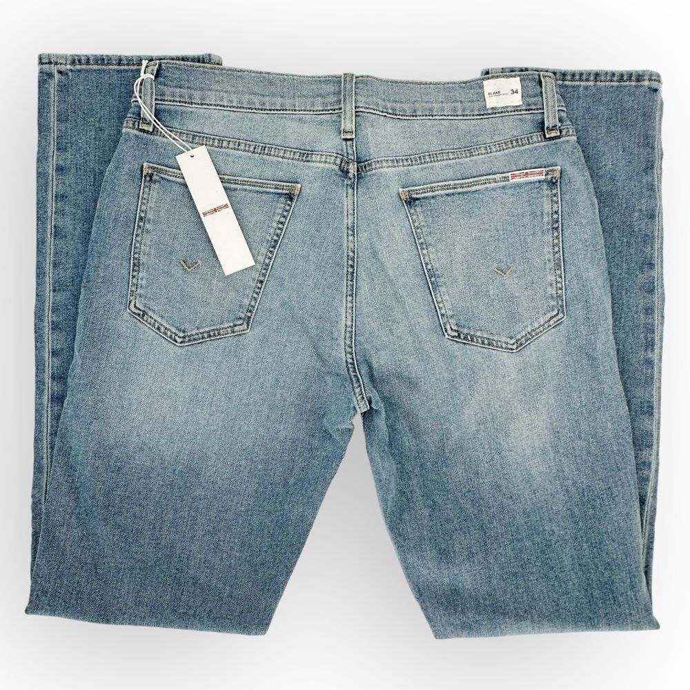 HUDSON NWT Blake Slim Staight Jeans- size 34 x 34 - Picture 5 of 10